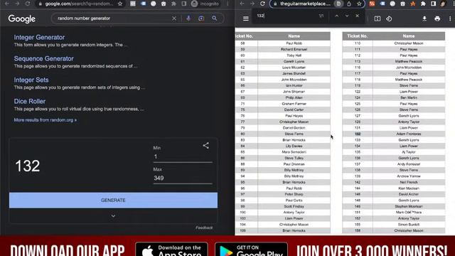 Live Draw - 12th January 2023 смотреть онлайн