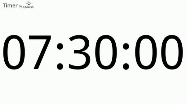 15 Hour Countdown Timer