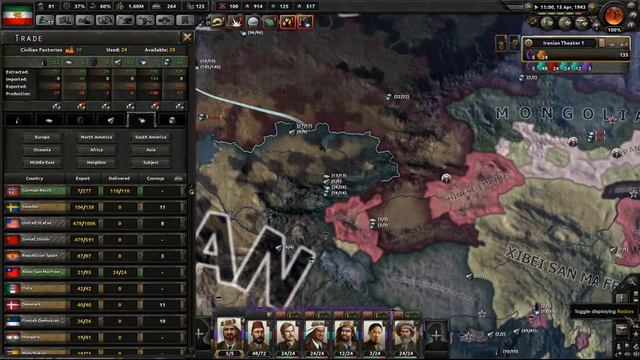 The Road To 56 [10] Hearts of Iron IV Iran HOI4 смотреть онлайн