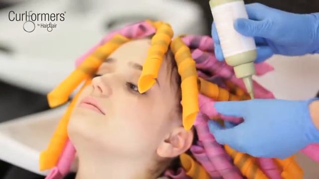 Permanent waving with Curlformers on long, FINE hair - Step by Step смотреть онлайн