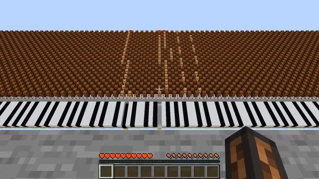 Titanic - My Heart Will Go On - Piano in the Minecraft смотреть онлайн