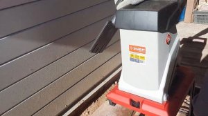 Садовый измельчитель "ЗУБР". Распаковка, начало эксплуатации