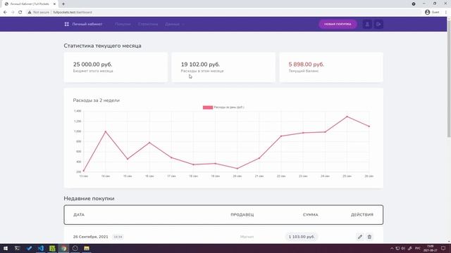 Удобное управление личными расходами и бюджетами с веб-приложением Full Pockets смотреть онлайн