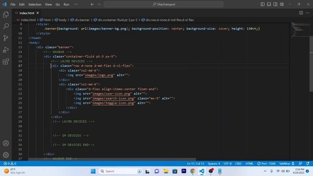 Responsive Ship Logistics Website in Bootstrap 5 #webdevelopment #website #webdesign смотреть онлайн