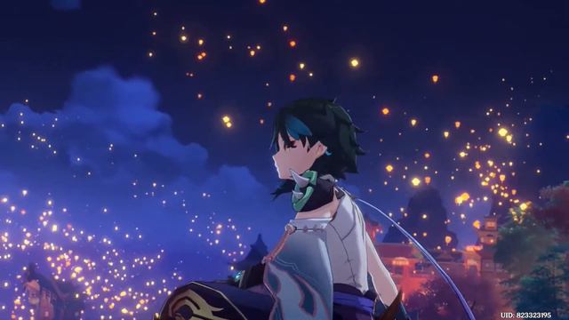Glow of a Thousand Lanterns Genshin Impact Xiao Cutscene смотреть онлайн