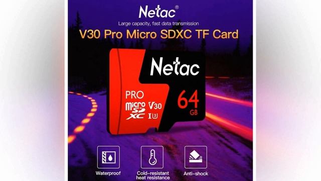 NETAC HIGH SPEED 64GB TF CARD смотреть онлайн