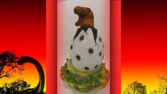 Яйцо динозавра. Декорация. Стеклопластик смотреть онлайн