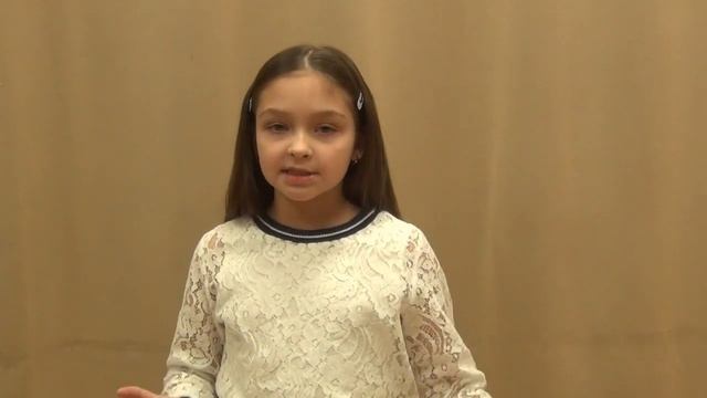 «В театре» Агния Барто (Файзуллина Злата) смотреть онлайн