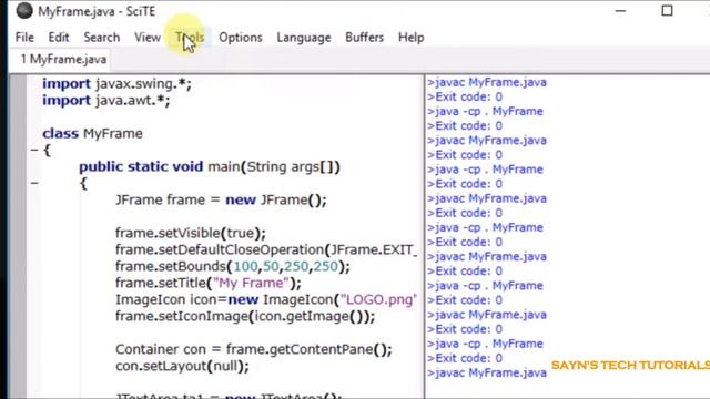 JTextArea Bounds, Font, Color | Java Swing Tutorial #013 смотреть онлайн