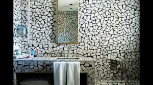 Мозаика из битой Плитки / Варианты отделки из остатков плитки / Мозаика из отходов