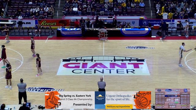 Big Spring vs. Eastern York boys' basketball championship (GameTimePA) смотреть онлайн