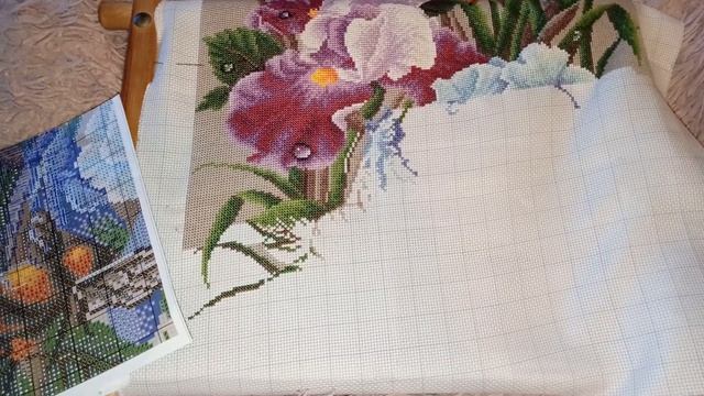 ВЫШИВАЛЬНАЯ НЕДЕЛЯ. ВЫШИВАЮ НА ПУБЛИКЕ..#вышивкакрестиком#вышивальнаянеделя# смотреть онлайн