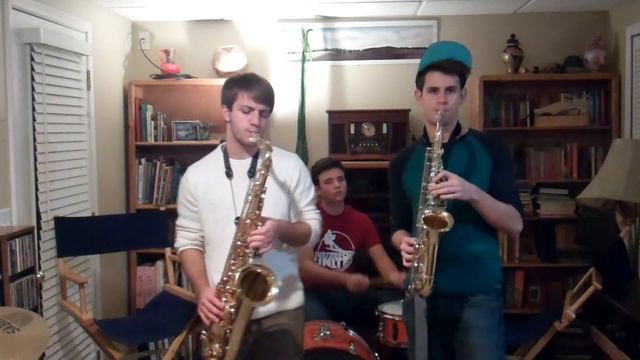 All About that Bass | Alto and Tenor Sax Cover | (Plus Nick) смотреть онлайн