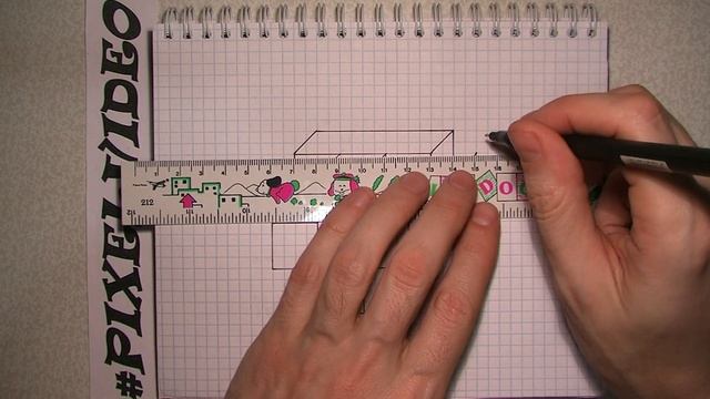 [ Pixel Art ] РИСУНКИ ПО КЛЕТОЧКАМ / 3D КРЕСТ ОБЪЕМНЫЙ РИСУНОК ПО КЛЕТОЧКАМ смотреть онлайн