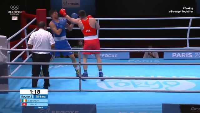 Emmet Brennan (IRL) vs Uke Smajli (SUI) - ?1/8 Box Euro Qualifiers Paris 2021.06 смотреть онлайн