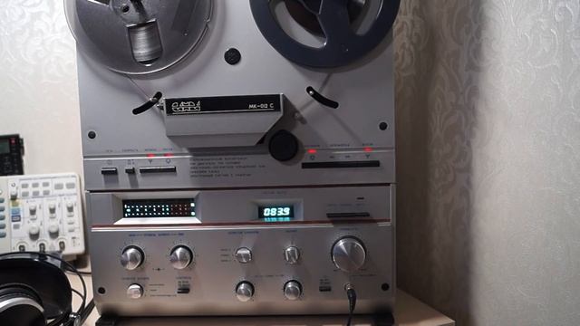 Санда МК-012С. Часть 2: ещё ремонт, измерение параметров, прослушивание смотреть онлайн