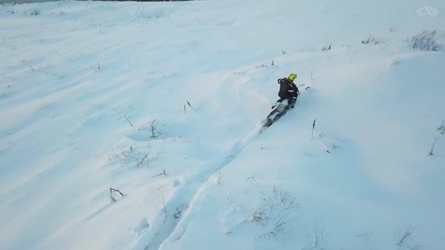 Мотоцикл-СНЕГОХОД! Сноубайк Husqvarna FE501 Camso DTS129 Snowbike | Омоймот