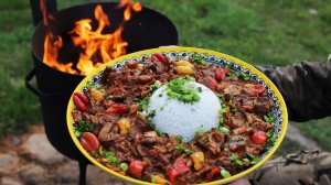 Уйгурский ганфан в казане