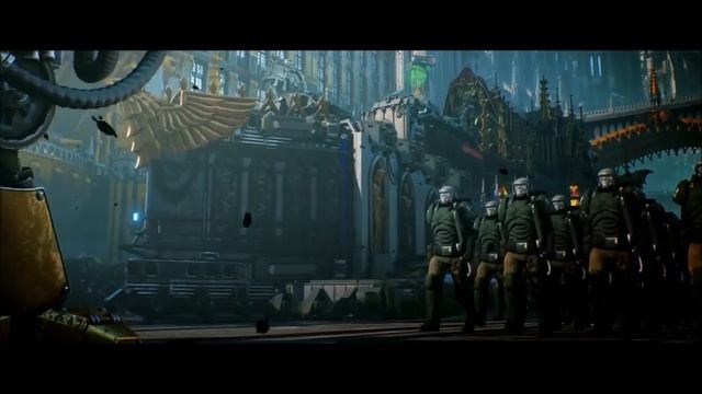 Space Marines Marching