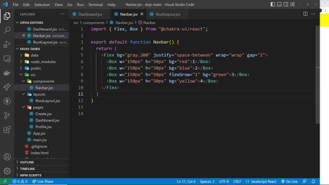 Chakra UI Crash Course #3 - Flex Layouts смотреть онлайн
