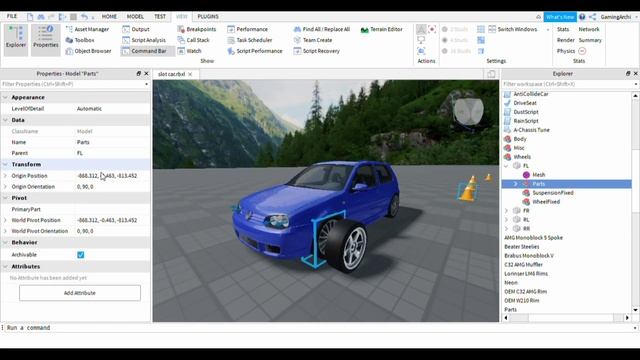 tutorial ganti velg slot cars d roblox studio | ROBLOX INDONESIA смотреть онлайн