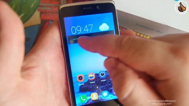 Bluboo Mini - Бюджетная звонилка 4.5 дюйма смотреть онлайн