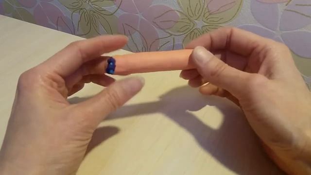 Красивая вазочка в интересной технике. Лепим из пластилина смотреть онлайн