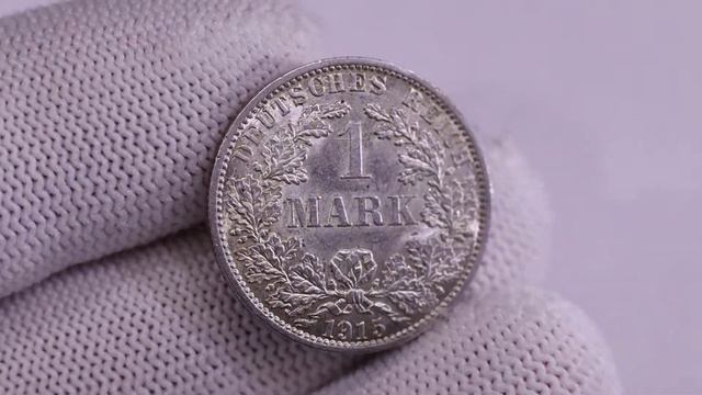Германия. 1 марка 1915 г. Unc. смотреть онлайн