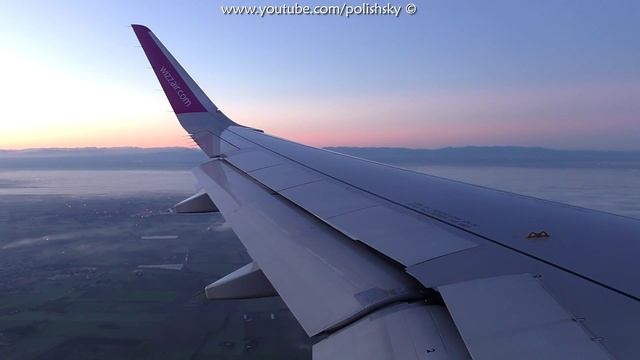 Wizzair Airbus A320 WL reg: HA-LYL Landing at Bergamo Orio al Serio Airport LIME / BGY смотреть онлайн