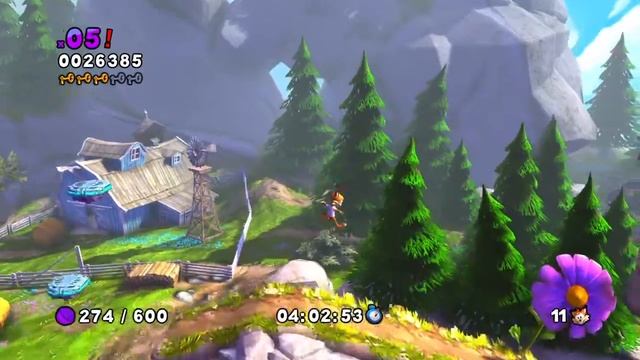 Bubsy: The Woolies Strike Back - Level 3: You Can't Bee Serious смотреть онлайн