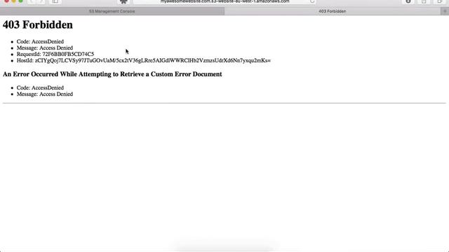 Hosting a static website on Amazon S3 (AWS howto) смотреть онлайн