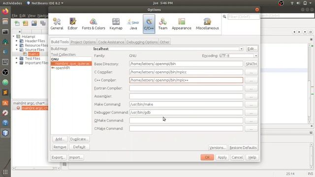 Configurar MPI en Netbeans 8.2 (Ubuntu) смотреть онлайн