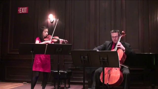 Martinů Duo No. 2 for Violin & Cello (1958): I. Allegretto (1 of 3) смотреть онлайн