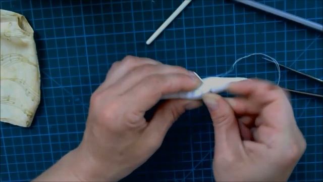 Завершающий этап создания куклы "Я твой Ангел" смотреть онлайн