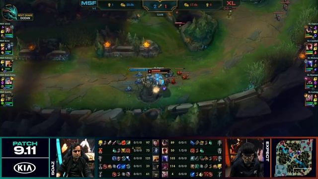 Misfits vs Excel Esports | Week 2 Day 1 S9 LEC Summer 2019 | MSF vs XL W2D1