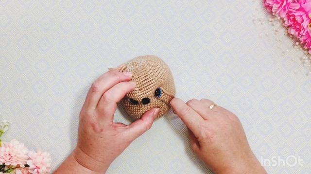 Ежик крючком, бесплатный МК. Вяжем девочку. Утяжка головы и оформление мордочки смотреть онлайн