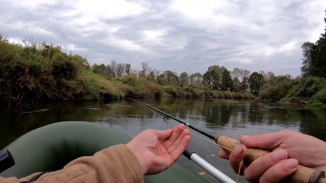 Осенний голавль реки Вопь. 4к. смотреть онлайн