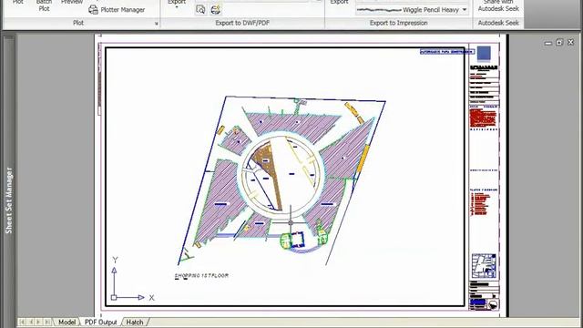 PDF Output - AutoCAD 2011 смотреть онлайн