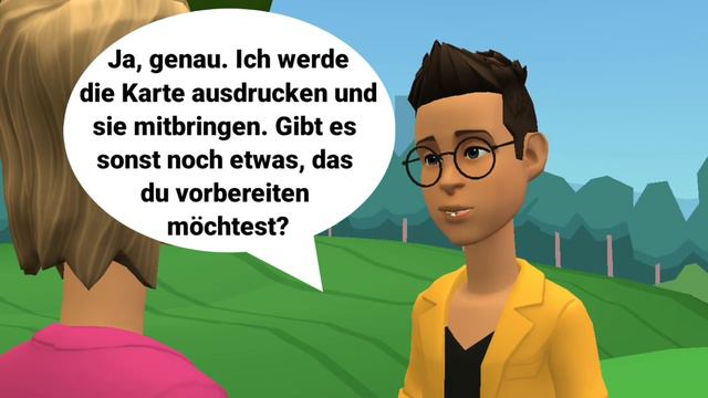 Mündliche Prüfung Deutsch B1 | Gemeinsam Etwas Planen/Dialog |sprechen Teil 3: Einen Ausflug Planen