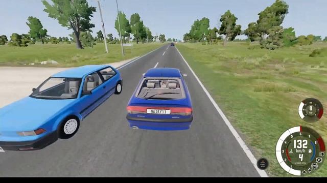 Renault Safrane 3.0 V6 TwinTurbo ? AL PISO ? || BeamNG Drive Gameplay || Naiky 11 смотреть онлайн