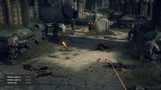Gears of War: Ultimate Edition PC benchmark GEFORCE GTX 980 Ti 4K смотреть онлайн