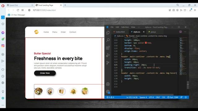 How to Make a Awesome Restaurant Website Using Html & CSS /Create a Responsive Food Website HTML CS смотреть онлайн