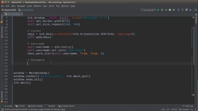 Python GUI Development with GTK+ 3 Tutorial 11 User Input смотреть онлайн