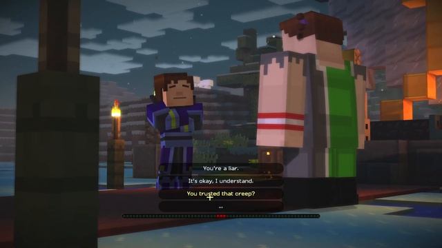 Minecraft Story Mode Season 1 Episode 8 Walkthrough (Male Jesse) V2 смотреть онлайн