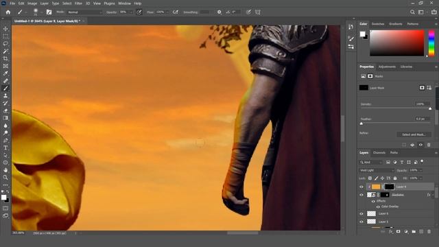 Photoshop Tutorial - How To Create A Manipulation Poster (Gladiator To Colosseum)