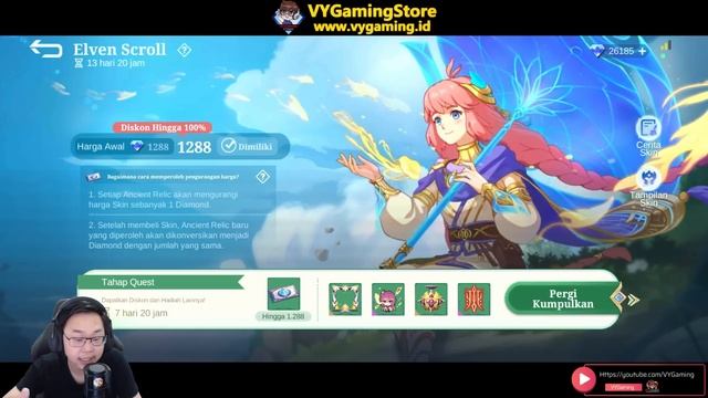 BOCORAN CARA DAPAT SKIN KAGURA BEYOND THE CLOUDS GRATIS - DISKON 100% JADI 0 DIAMOND! MOBILE LEGEND смотреть онлайн