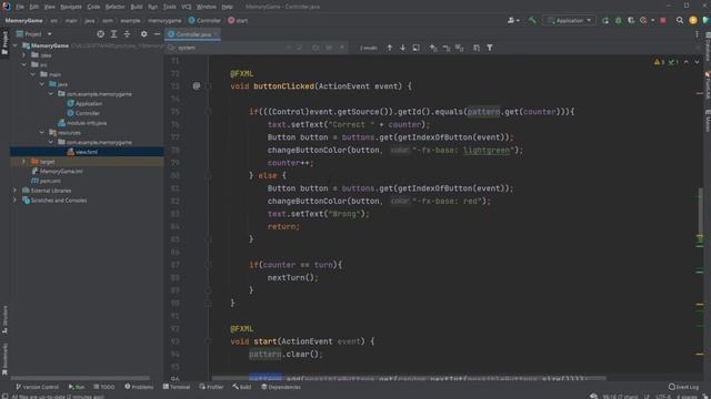 JavaFX - Memory game смотреть онлайн
