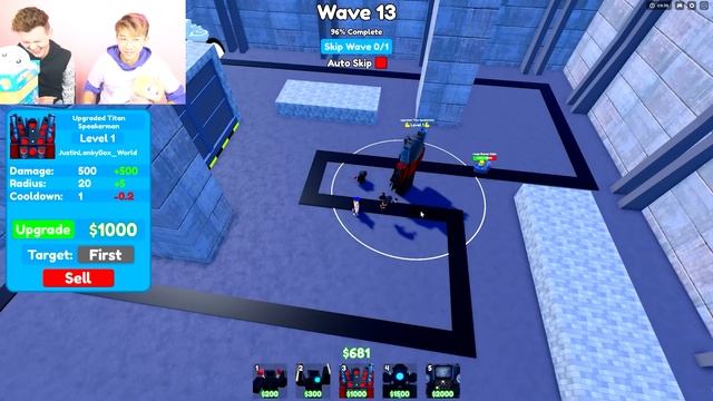 We ONLY Used TITANS In ROBLOX SKIBIDI TOILET TOWER DEFENSE!? (TITAN ONLY CHALLENGE!) смотреть онлайн