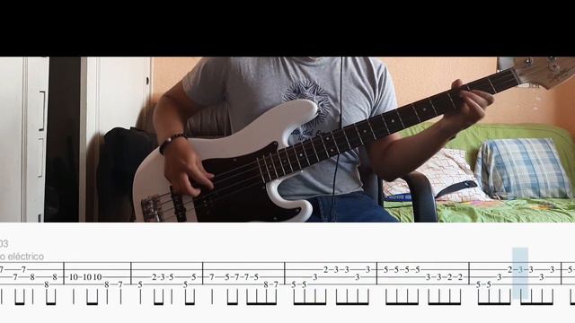 Guren no Yumiya - Linked Horizon (Bass Cover w/ Tabs) смотреть онлайн