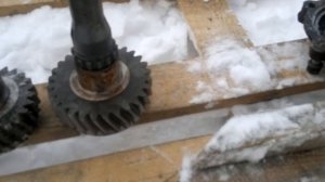 Cтыковка кпп урал 141 с делителем камаз